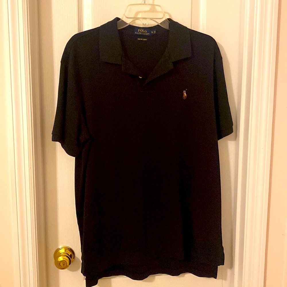 Ralph Lauren Polo Shirt XL Extra Large Black